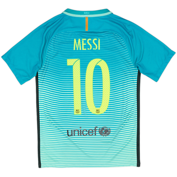 2016-17 Barcelona Third Shirt Messi #10 - 7/10 - (S)