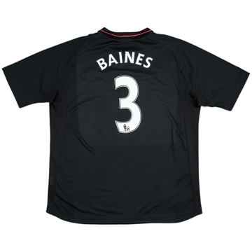 2009-10 Everton Away Shirt Baines #3 - 8/10 - (XXL)