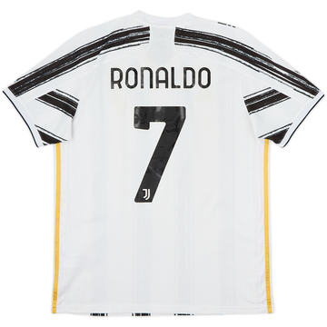 2020-21 Juventus Home Shirt Ronaldo #7 - 6/10 - (L)