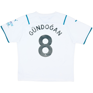 2021-22 Manchester City Away Shirt Gundogan #8 - 5/10 - (XL)