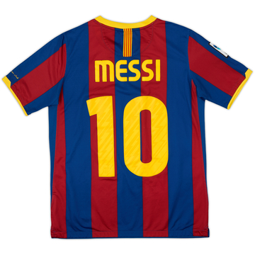 2010-11 Barcelona Home Shirt Messi #10 - 5/10 - (XL.Boys)