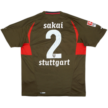 2010-11 Stuttgart Signed Third Shirt Sakai #2 - 8/10 - (L)