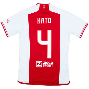 2023-24 Ajax Home Shirt Hato #4 - 9/10 - (S)