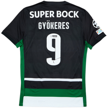 2024-25 Sporting CP Home Shirt Gyokeres #9 - 8/10 - (M)