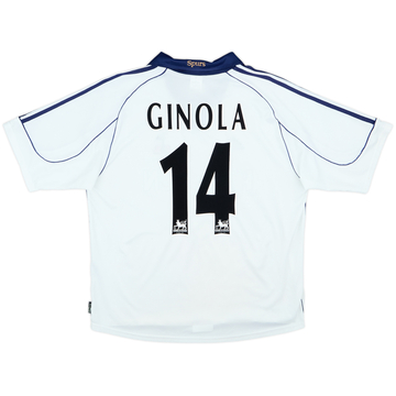 1999-01 Tottenham Home Shirt Ginola #14 - 6/10 - (L)