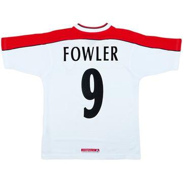 1998-99 Liverpool Away Shirt Fowler #9 - 7/10 - (Y)
