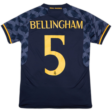 2023-24 Real Madrid Away Shirt Bellingham #5 - 10/10 - (Women's S)