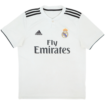2018-19 Real Madrid Home Shirt - 4/10 - (M)