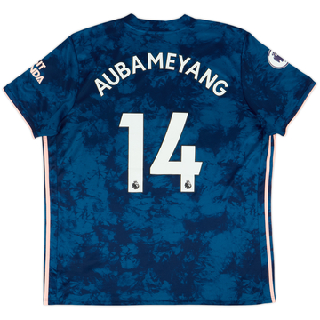 2020-21 Arsenal Third Shirt Aubameyang #14 - 6/10 - (XXL)