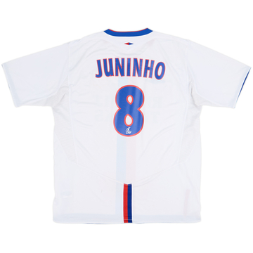 2002-04 Lyon Home Shirt Juninho #8 - 6/10 - (XL)