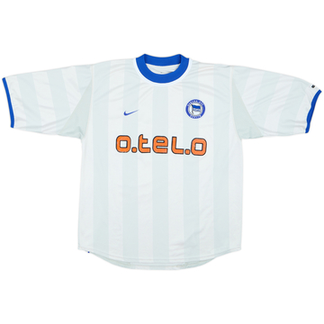 Camiseta de visitante del Hertha Berlin 2000-01 - 6/10 - (M)
