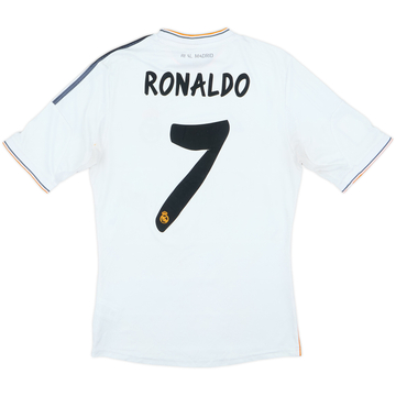 2013-14 Real Madrid Home Shirt Ronaldo #7 - 4/10 - (S)
