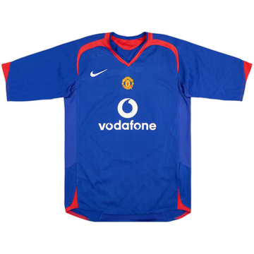 2005-06 Manchester United Away Shirt - 5/10 - (15-16 Years)