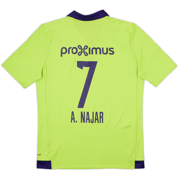 2015-16 Anderlecht Away Shirt A. Najar #7 - 9/10 - (15-16 Years)