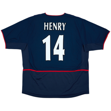 2002-04 Arsenal Away Shirt Henry #14 - 8/10 - (XXL)