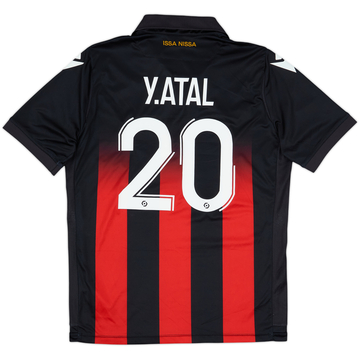 2020-21 Nice Home Shirt Y.Atal #20 - 8/10 - (S)