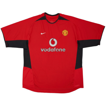 2002-04 Manchester United Home Shirt - 5/10 - (XL)