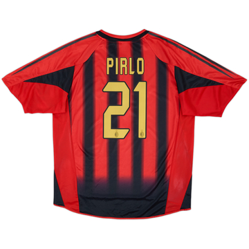 Camiseta de local del AC Milan 2004-05 Pirlo #22 - 8/10 - (XL)