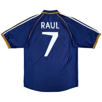 1998-99 Real Madrid Third Shirt Raul #7 - 8/10 - (L)