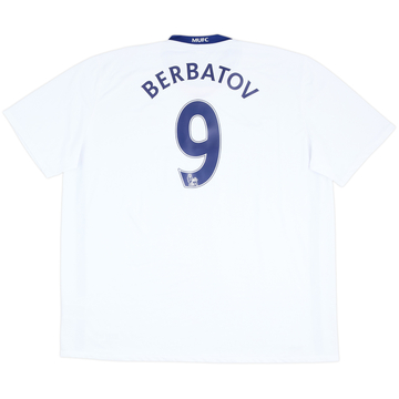 2008-10 Manchester United Away Shirt Berbatov #9 - 8/10 - (3XL)