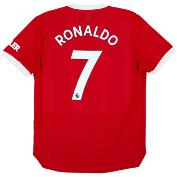 2021-22 Manchester United Authentic Home Shirt Ronaldo #7 - 5/10 - (L)