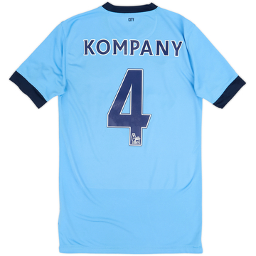 2014-15 Manchester City Home Shirt Kompany #4 - 10/10 - (S)