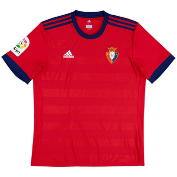 2017-18 Osasuna Home Shirt - 9/10 - (L)