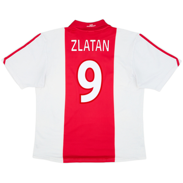 2001-02 Ajax Home Shirt Zlatan #9 - 7/10 - (XL)