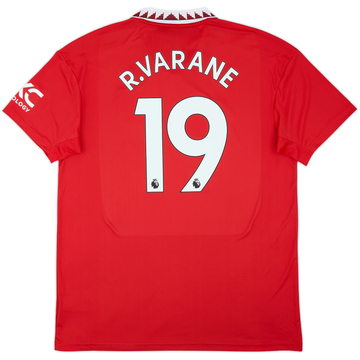 2022-23 Manchester United Home Shirt Varane #19 - 10/10 - (XL)
