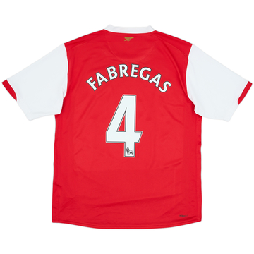 2006-08 Arsenal Home Shirt Fabregas #4 - 8/10 - (M)