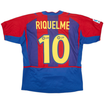 2002-03 Barcelona Home Shirt Riquelme #10 - 7/10 - (15-16 Years)