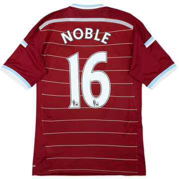 2014-15 West Ham Home Shirt Noble #16 - 8/10 - (S)