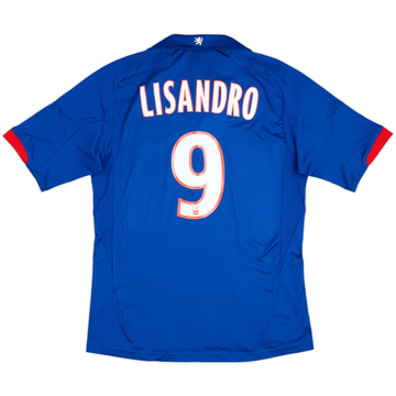 2012-13 Lyon Away Shirt Lisandro #9 - 6/10 - (M)