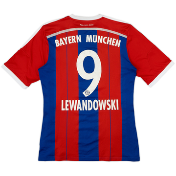 2014-15 Bayern Munich Home Shirt Lewandowski #9 - 6/10 - (M)