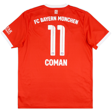 2022-23 Bayern Munich Home Shirt Coman #11 - 5/10 - (L)