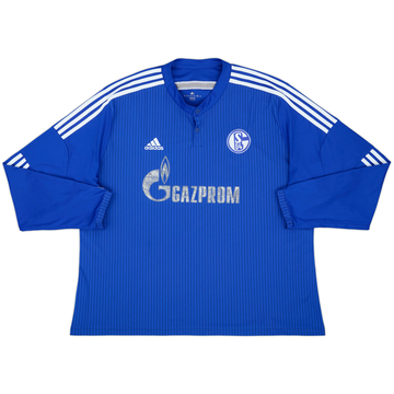 Camiseta de local de manga larga del Schalke 2014-16 - 5/10 - (3XL)