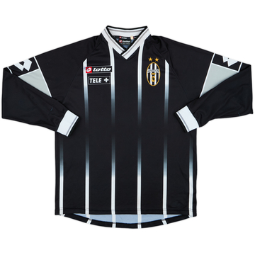 2000-01 Juventus Lotto Training L/S Shirt - 6/10 - (L)