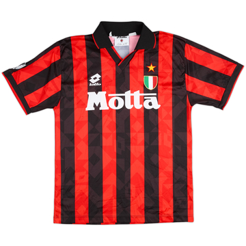 1993-94 AC Milan Home Shirt - 8/10 - (M)