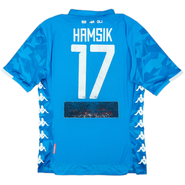 2018-19 Napoli Home Shirt Hamsik #17 - 4/10 - (XL)