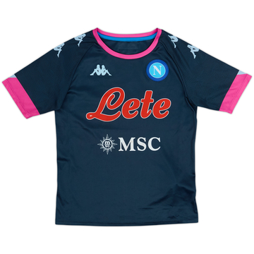 2020-21 Napoli Third Shirt - 8/10 - (S.Boys)