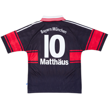 1997-99 Bayern Munich Home Shirt Matthaus #10 - 8/10 - (15-16 Years)