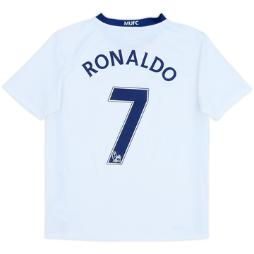 2008-10 Manchester United Away Shirt Ronaldo #7 - 7/10 - (XL.Boys)
