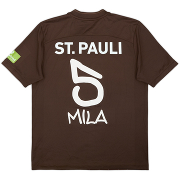 2021-22 St Pauli Home Shirt Mila #5 - 6/10 - (S)
