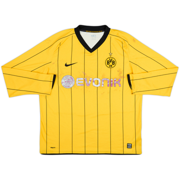 2008-09 Borussia Dortmund Home L/S Shirt - 4/10 - (XL)