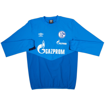 2018-19 Schalke Umbro Drill Top - 9/10 - (S)