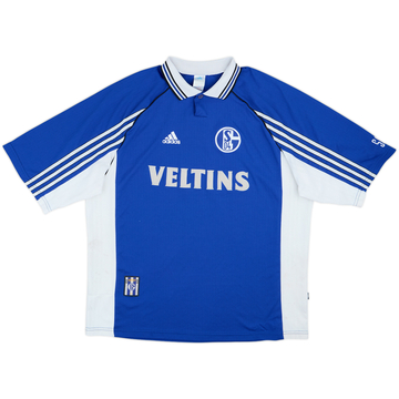 Camiseta de local del Schalke 1998-00 - 6/10 - (XXL)
