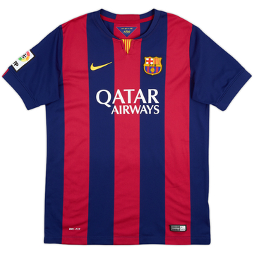 2014-15 Barcelona Home Shirt - 9/10 - (14-15 Years)