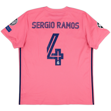2020-21 Real Madrid Away Shirt Sergio Ramos #4 - 6/10 - (XL)