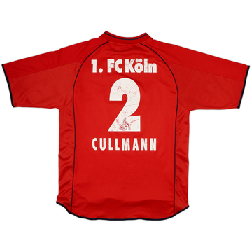 2001-02 FC Koln Home Shirt Cullmann #2 - 5/10 - (L)