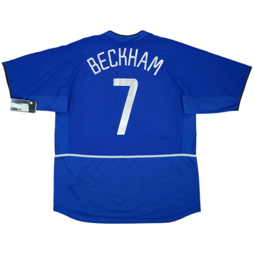 2002-03 Manchester United Tercera Camiseta Beckham #7 (XXL)